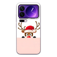 Чохол Санта Клаус для Xiaomi 17 Pro Max (Оленя)