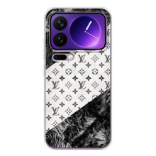 Чохол Стиль Louis Vuitton на Xiaomi 17 Pro Max (LV на білому)