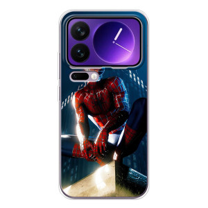 Чехол Супергерой Человека Паука на Xiaomi 17 Pro Max – Паук на доме