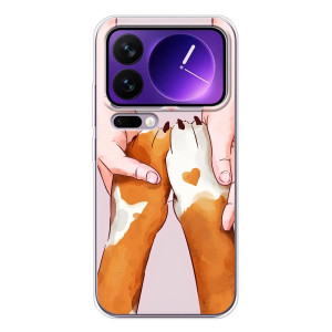 Чехол (ТПУ) Милые собачки для Xiaomi 17 Pro Max (Любовь к собакам)
