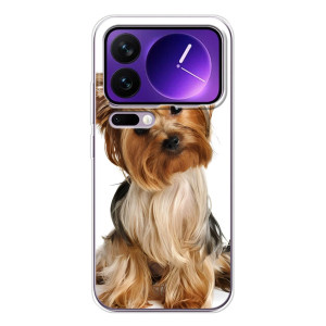 Чехол (ТПУ) Милые собачки для Xiaomi 17 Pro Max (Собака Терьер)