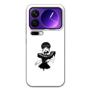 Чехлы Венсдей на Xiaomi 17 Pro Max Уэнсдей (AlphaPrint)