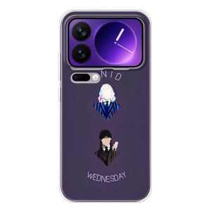 Чехлы Венсдей на Xiaomi 17 Pro Max Уэнсдей (AlphaPrint)