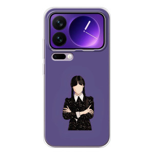 Чехлы Венсдей на Xiaomi 17 Pro Max Уэнсдей (AlphaPrint)