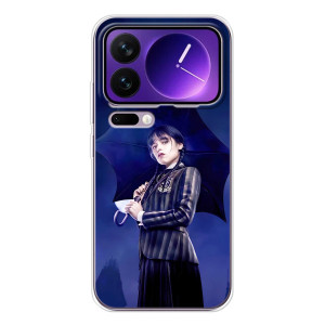 Чехлы Венсдей на Xiaomi 17 Pro Max Уэнсдей (AlphaPrint)
