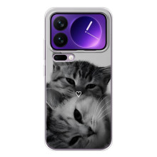 Чохол з малюнком кіт на Xiaomi 17 Pro Max (Пара котів)