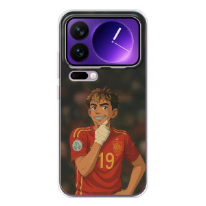 Чехол с футболистом Ламин Ямаль Xiaomi 17 Pro Max