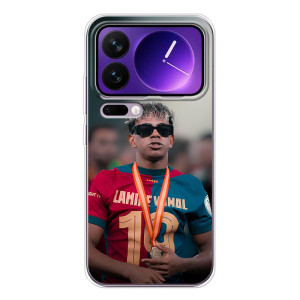 Чехол с футболистом Ламин Ямаль Xiaomi 17 Pro Max