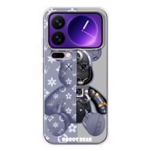 Чехол с брендом Луи Витон на Шяоми 17 Про Макс – Мишка ЛВ