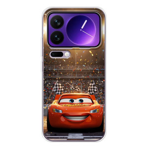 Чехол с принтом Маквин для Xiaomi 17 Pro Max – Красный Маквин