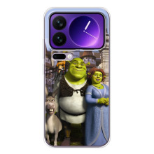 Чехол с мультфильмом Шрек на Xiaomi 17 Pro Max – Шрек герои