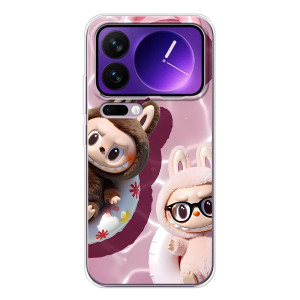 Чехол с Лабубу на Xiaomi 17 Pro Max