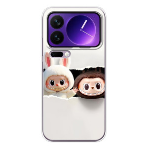 Чехол с Лабубу на Xiaomi 17 Pro Max