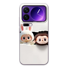 Чохол з принтом Лабубу для Xiaomi 17 Pro Max – Labubu