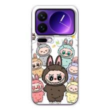 Чохол з принтом Лабубу для Xiaomi 17 Pro Max – Маленькі Лабубу