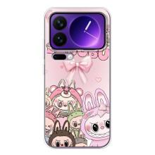 Чохол з принтом Лабубу для Xiaomi 17 Pro Max – Монстри Лабубу