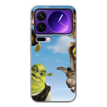 Друкований чохол з принтом Шрек для Xiaomi 17 Pro Max – Шрек персонажі