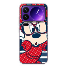 Міккі Маус чохол для Xiaomi 17 Pro Max (AlphaPrint - Мультяшні) (Маус в окулярах)