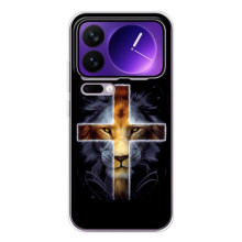 Чохли для Xіаомі 17 Про Мax (Хрест Ісуса) – Ісус Лев