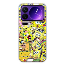 Силіконовий чохол Спанч Боб на Xіаомі 17 Про Мax (Спанч Боб Арт)