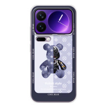 Крутые Чехлы Луи Виттон для Xiaomi 17 Pro Max (AlphaPrint) (Медвежонок LV)