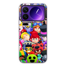 Силіконовый Чохол на Xiaomi 17 Pro Max з картинкою Brawl Stars – Персонажі