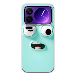 Силиконовые Чехлы (смешные стикеры) для Xiaomi 17 Pro Max – мордочка