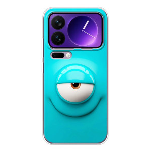 Силиконовые Чехлы (смешные стикеры) для Xiaomi 17 Pro Max – Одноглазик