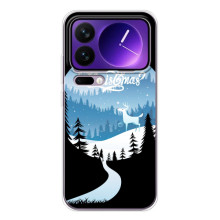 Силіконовий бампер на різдво для Xiaomi 17 Pro Max – Різдвяний Олень