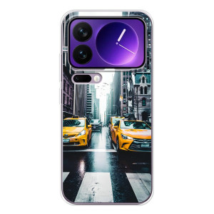 Силиконовый бампер (Работники) на Xiaomi 17 Pro Max – Такси