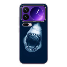 Силіконовий бампер з картинкою звірів для Xiaomi 17 Pro Max (Пащу Акули)