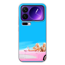 Силіконовый Чохол Барбі фільм на Xiaomi 17 Pro Max (Барбі і Кен)
