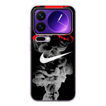 Силіконовый Чохол на Xiaomi 17 Pro Max з картинкою НАЙК – Nike дим