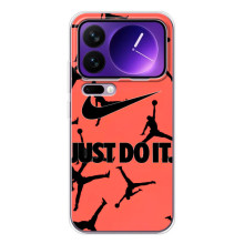 Силіконовый Чохол Nike Air Jordan на Xіаомі 17 Про Мax (Just Do It)