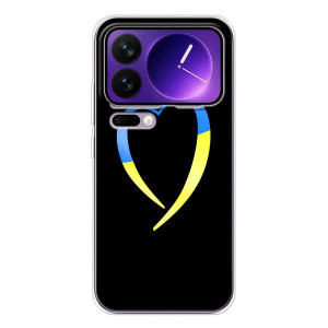 Силіконовий Чохол  на Xiaomi 17 Pro Max (Я-Україна) – Українське серце