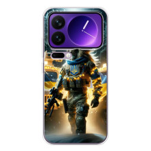 Українські, патріотичні Чохли для Xiaomi 17 Про Макс – ЛЕВ ЗСУ