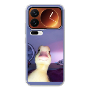 Бампер с принтом Мемы для Xiaomi 17 Pro – Утка