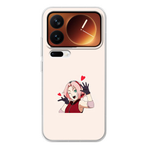 Чехлы Персонажи Аниме Наруто для Xiaomi 17 Pro (AlphaPrint)