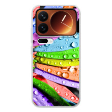 Чехлы (ART) Цветы на Xiaomi 17 Pro (VPrint) (Семицветик)