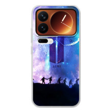 Чехлы BTS для Xiaomi 17 Pro (AlphaPrint) (Army BTS)