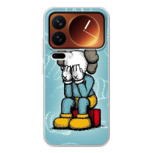 Чехлы для Xiaomi 17 Pro - Bearbrick Louis Vuitton (PREMIUMPrint) (Плач Bearbrick)