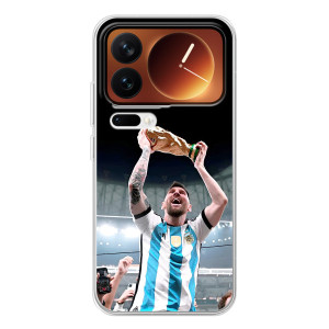 Чехлы Лео Месси Аргентина для Xiaomi 17 Pro – Счастливый Месси