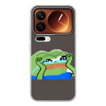 Чохли з зображенням Жаба Мем на Xiaomi 17 Pro – Плач жаби