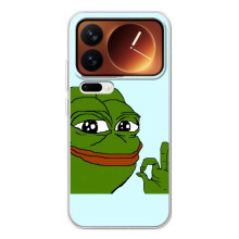 Чохли з зображенням Жаба Мем на Xiaomi 17 Pro