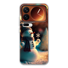 Чохли на Новий Рік Xiaomi 17 Pro (Сніговик святковий)
