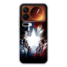 Чехлы с героями Марвел Xiaomi 17 Pro (VPrint) – Марвел стайл