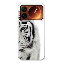 Чехлы с картинками животных Xiaomi 17 Pro – Белый Тигр