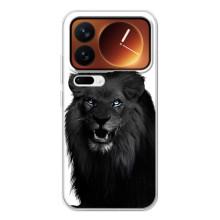 Чехлы с картинками животных Xiaomi 17 Pro – Черный ЛЕВ