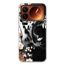 Чехлы с картинками животных Xiaomi 17 Pro – Стильный ТИГР