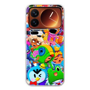 Чехлы Brawl Stars для Xiaomi 17 Pro (AlphaPrint)